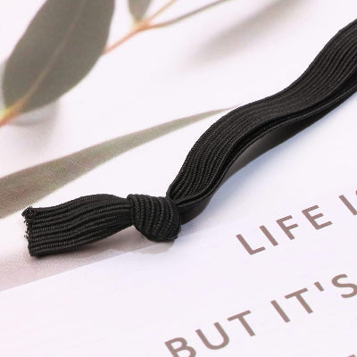 Élastique à Cheveux - MegaStretch™ - Noir