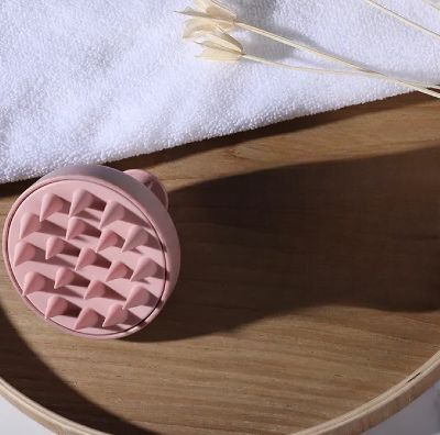 MASSEUR DE TETE - ScalpEase™ - Rose