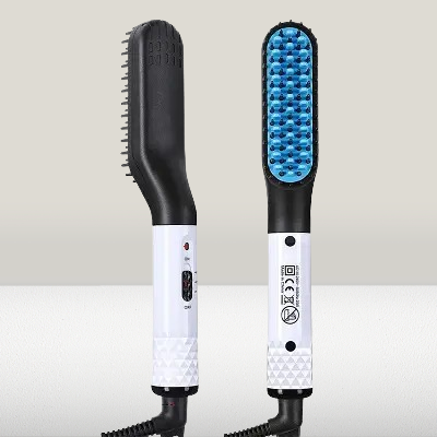 Peigne Chauffant - HotCombStraightener™ - Blanc